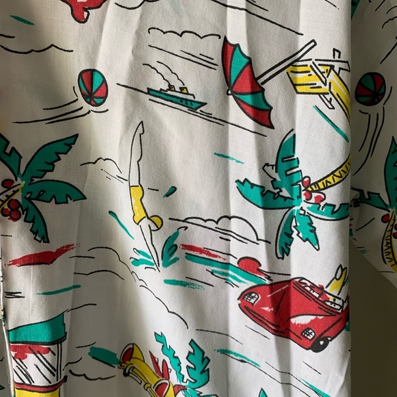 Vintage Aloha Button-Down Shirt - Picture 3 of 6